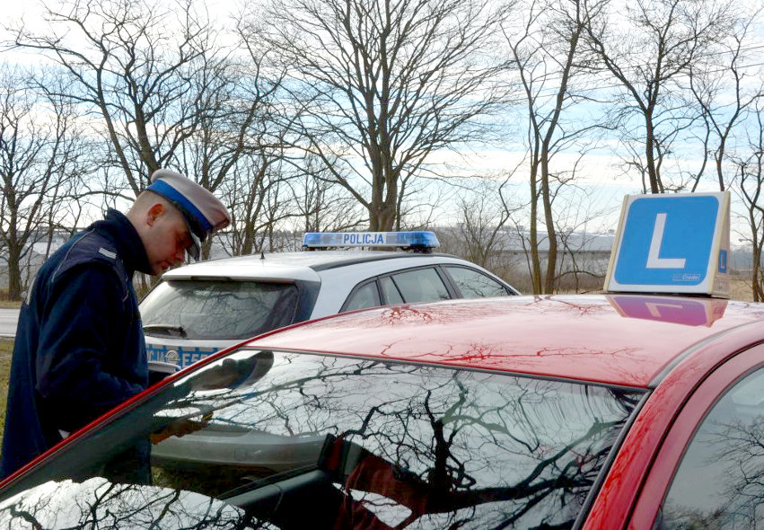 Policja i nauka jazdy